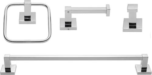 Globe Electric 51368 Finn - Juego de baño, cromo pulido