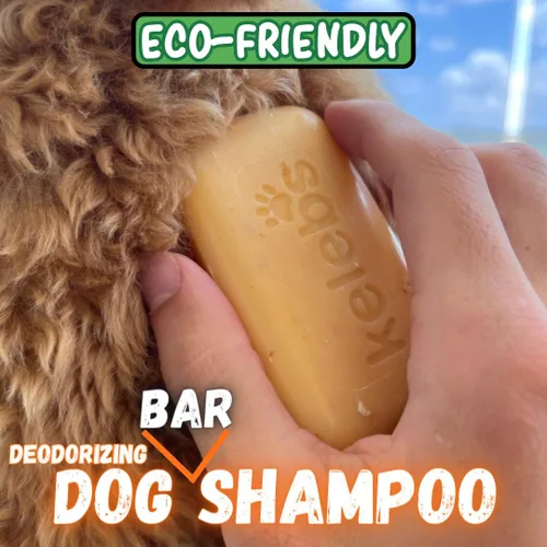 Miniatura 3 de Kelebs Champú para perros malolientes Barra de champú desodorizante natural para perros con aceites esenciales cítricos Ecológico Cero