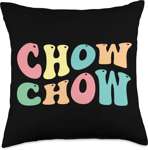 Miniatura 4 de Chow Chow Dog Gifts Chow Dog Throw Pillow, 16x16, Multicolor