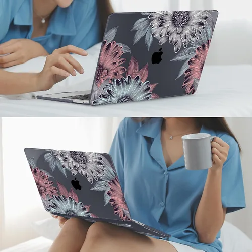 Miniatura 6 de Mektron para MacBook Air 13 Funda A1466/A1369 (Versión 2010-2017), Cubierta de carcasa rígida de plástico con fijación a presión para MacBook Air
