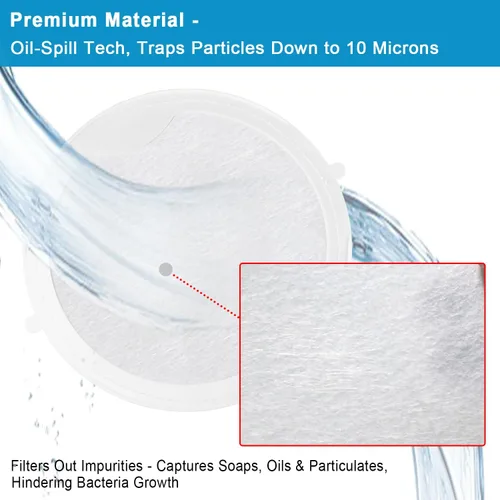 Miniatura 6 de Paquete de 6 filtros de repuesto para Spa First, compatible con MAAX, Whirlpool, Coleman-Easy Install, aceite esencial y reducción de escombros