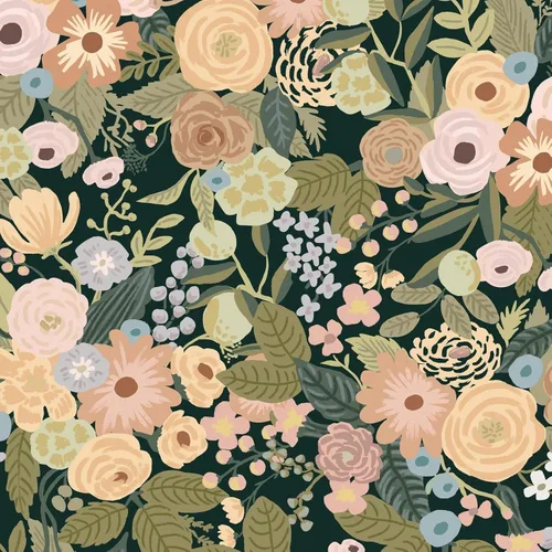 Miniatura 11 de Ismoon Papel tapiz de contacto floral rosa bohemio para despegar y pegar, 16.1 x 78.7 pulgadas, papel de pared autoadhesivo extraíble para gabinetes