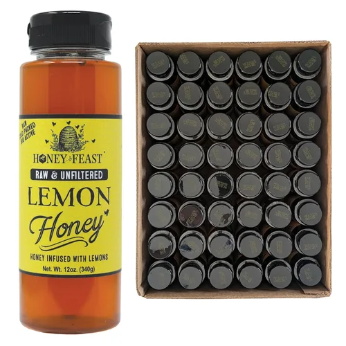 Miniatura 15 de Honey Feast, Miel de Flor Silvestre, 12 Onza