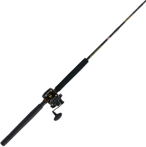 Miniatura 8 de Penn Squall II Combo de Caña y Carrete de Pesca con Arrastre de Palanca