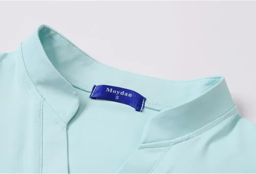 Miniatura 46 de Camisetas tipo polo de golf para mujer, ligeras que absorben la humedad, camisetas atléticas de tenis