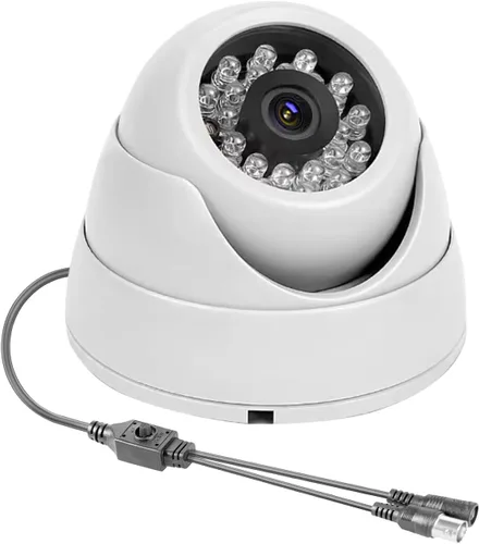 Miniatura 8 de Cámara de seguridad 1080P 4 en 1 HD CCTV Bullet Cámara con cable, AHD/TVI/CVI/CVBS, video de vigilancia analógica, carcasa de metal, cámara negra