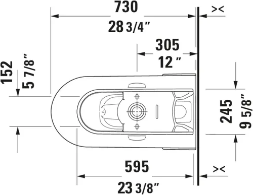 Miniatura 3 de Duravit 2173010001 ME by Starck - Inodoro de una pieza, color blanco