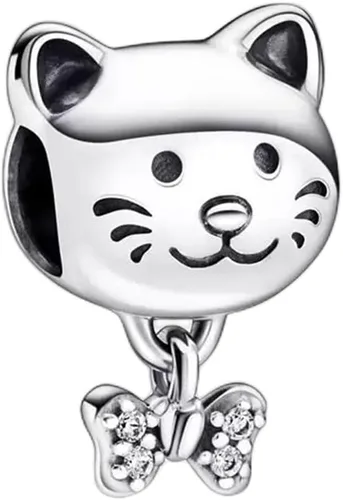 Miniatura 6 de Animal Charm 925 Sterling Silver Openwork Bead for Charm Bracelets and Necklaces,Jewelry Gifts Women