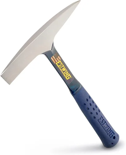 Martillo Estwing E3-WC 14 onzas Big Blue, con soldadura y mango con reducción de golpes.
