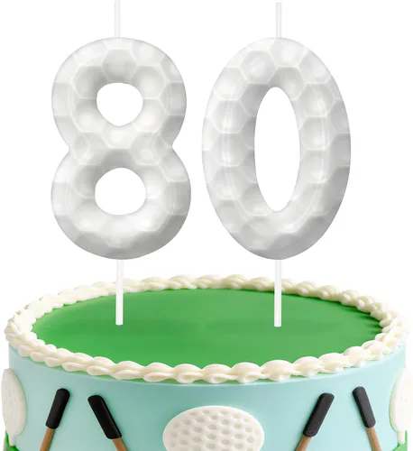 Miniatura 65 de Velas de cumpleaños con el número 0 de béisbol, decoración de pastel con temática de béisbol para niños y niñas, decoraciones de pasteles