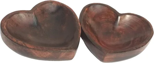 Miniatura 9 de Tazón para servir para el hogar, cocina, frutas, ensaladas, papas fritas, salsa/multipropósito/hecho a mano/madera natural de mango / madera natural