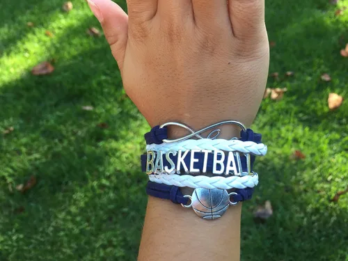 Miniatura 43 de Infinity Collection - Pulsera de baloncesto de regalo para equipos y jugadores