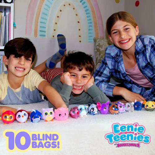 Miniatura 2 de Squeezamals Eenie Teenies 10pks con un personaje Eenie Teenie en cada uno! ¡Colecciona los 24 personajes de la Serie 2! Diversión en paquetes ciegos