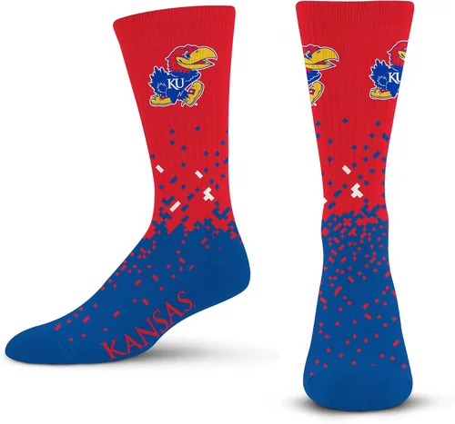 Miniatura 47 de For Bare Feet Calcetines de la NCAA para niños y niñas, unisex, Spray Zone Crew, para jóvenes