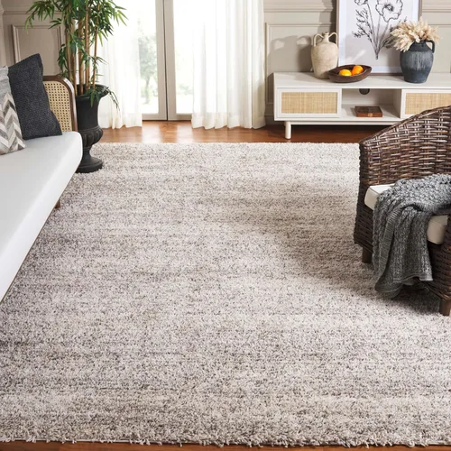 Miniatura 46 de SAFAVIEH Hudson Shag Collection - Alfombra decorativa de 2 x 3 pies, color marfil y azul marino, no desprende pelusa y de fácil cuidado, 2 pulgadas