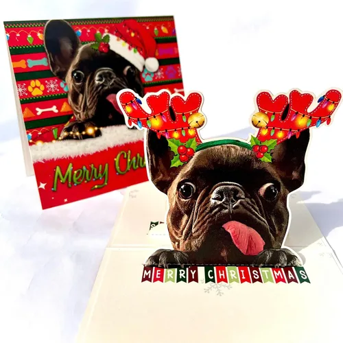Miniatura 18 de Tarjeta de cumpleaños de perro Beagle 3D emergente – Felicitación de feliz cumpleaños para los amantes de los perros – Tarjeta desplegable