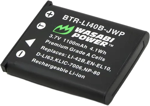 Miniatura 3 de Wasabi Power Batería para Nikon EN-EL10 y Nikon Coolpix S60, S80, S200, S210, S220, S230, S500, S510, S520, S570, S600, S700, S3000, S4000, S5100