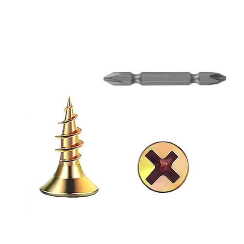 Miniatura 7 de Wensilon (385 piezas) Tornillos de cabeza plana negros para madera, tornillos autorroscantes de cabeza plana para metal rápido, equipados con kit