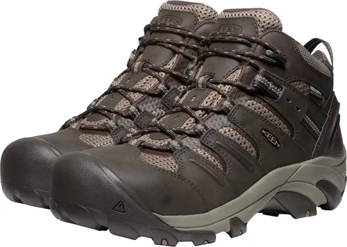 Miniatura 2 de Botas de trabajo impermeables con puntera de acero de altura media Lansing Mid para hombre, de KEEN Utility Mantillo/Shitake