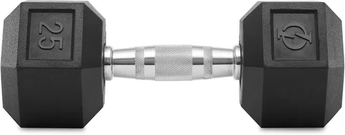 Miniatura 2 de Philosophy Gym Mancuernas hexagonales con revestimiento de goma, pares