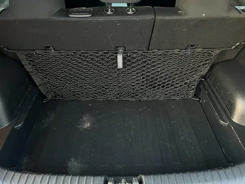 Miniatura 4 de Red de carga elástica para maletero estilo sobre trasero para Kia Soul 2020-2025 – Organizador y almacenamiento de maletero de primera calidad – Red