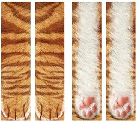 Miniatura 2 de Divertidos calcetines de patas de animal para intercambio de regalos.