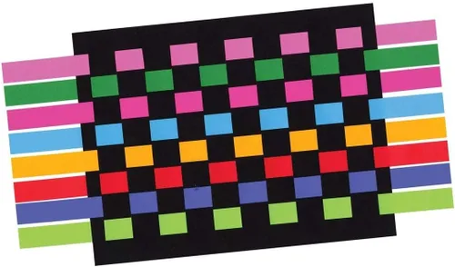 Miniatura 2 de Hygloss 1,000 tiras de tejido de papel, ¾ pulgadas x 16 pulgadas, artes y manualidades para niños, actividades en el aula, aprender a tejer, 10