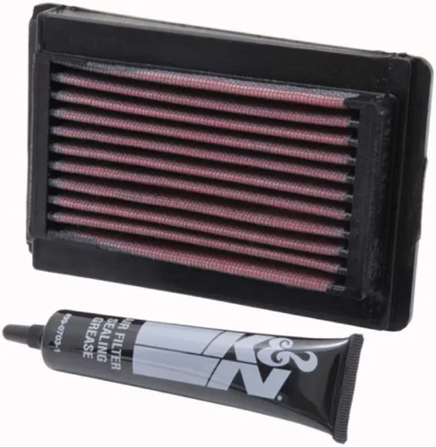 K&N Filtro de aire del motor: Alto rendimiento, Premium, Powersport Filtro de aire: Se adapta a YAMAHA 2004-2015 (XT660R, XT660X Super Motard,