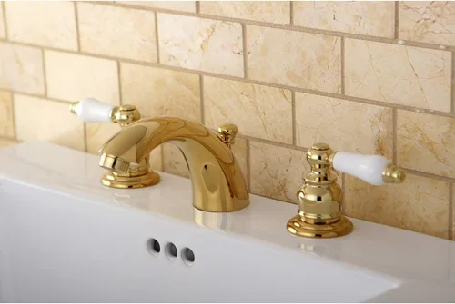 Miniatura 2 de Kingston Brass KB942B Victorian Mini Grifo de Baño Generalizado, Latón Pulido, 4.5 x 3.5 x 2.06