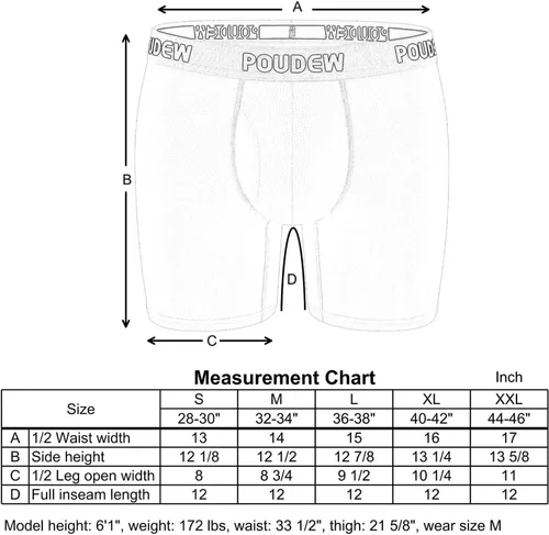 Miniatura 6 de Calzoncillos tipo bóxer de malla de rendimiento atlético para hombre, paquete de 5