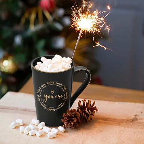 Miniatura 3 de Maustic Regalos cristianos para mujeres, taza de café inspiradora, regalos religiosos, regalo inspirador de cumpleaños espiritual para amigos