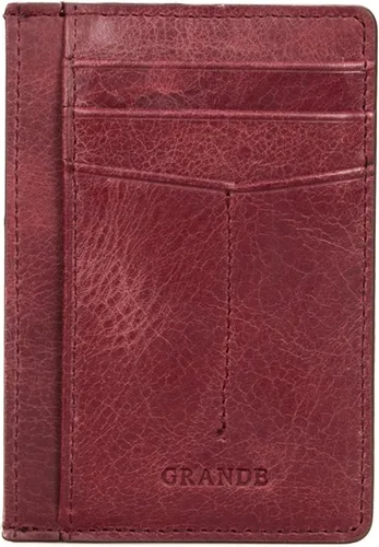 Miniatura 17 de Grande -3605 Estuches para tarjetas, Borgoña, Minimalista