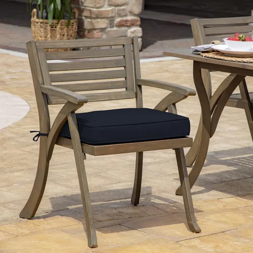 Miniatura 2 de Arden Selections ProFoam Performance - Cojín para asiento de exterior, 19 x 20, azul marino clásico