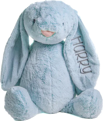 Miniatura 13 de Conejo de peluche súper suave personalizado - Juguetes de animal de peluche para niños - Regalo personalizado con nombre bordado en la oreja
