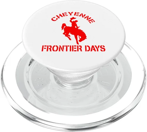 Miniatura 7 de Rodeo Wild Western Cheyenne Frontier Days - Camiseta PopSockets intercambiable PopGrip