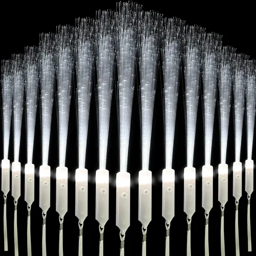 Miniatura 9 de M.best 72 varillas luminosas para fiestas, 3 modos de luz LED intermitente colorida para recuerdos de fiesta