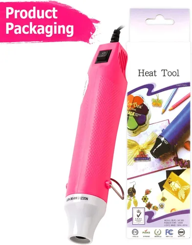 Miniatura 7 de Pistola de Calor para Manualidades - Mini Herramienta de Calor para Resina Epoxi, Moldes de Silicona, Vertido Acrílico, Gofrado, y Eliminación