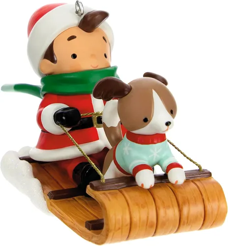 Adorno navideño Hallmark Keepsake 2023, Papá Noel joven, regalos para coleccionistas de Santa