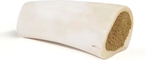 Cadet Espinillera de peluche, huesos masticables de larga duración para masticadores agresivos, hueso masticable dental con alto contenido de