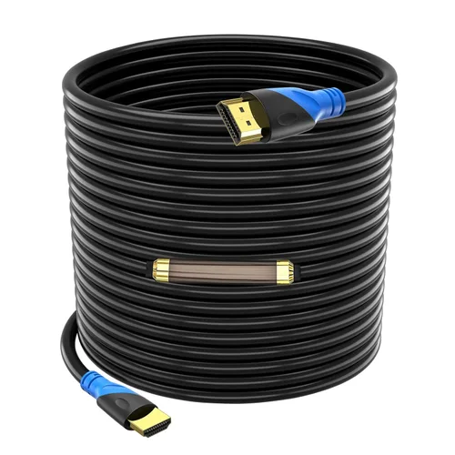 Miniatura 11 de Cable HDMI 4K de 20 pies (HDMI 2.0, 18 Gbps) Cable HDMI Ethernet de ultra alta velocidad con conectores chapados en oro, compatible con 4K@60HZ 2K