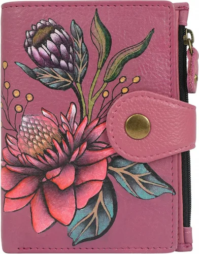 Miniatura 31 de Anna by Anuschka Cartera de mujer pintada a mano de cuero genuino para mujer