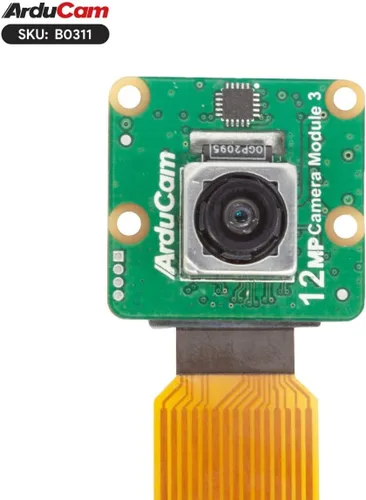 Miniatura 7 de Arducam Para Raspberry Pi Cámara Módulo 3 Amplio, 120 ° (D) IMX708 Autofocus Pi Cámara V3, 5.9 in 15-22 Pin FFC Cable