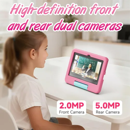 Miniatura 6 de Tablet para niños, tablet Android de 7 pulgadas para niños, 4 GB RAM 32 GB ROM 1 TB Expansibles, tabletas para niños pequeños con control parental