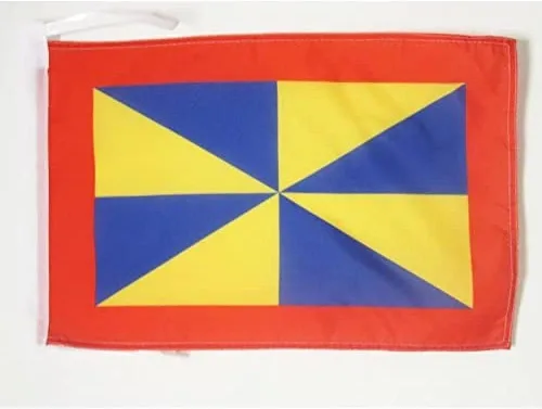 Miniatura 1219 de Bandera de México AZ FLAG, 45.7 x 30.5 cm, con cordones - Pequeñas banderas mexicanas de 30 x 45 cm - Bandera de 45.7 x 30.5 cm