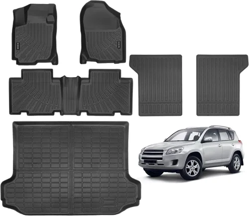 Miniatura 27 de Alfombrillas de piso Naibeve para Ford Edge 2015 2016 2017 2018 2019 2020 2021 2022 2023 2024 2025 - Ajuste personalizado para todo clima