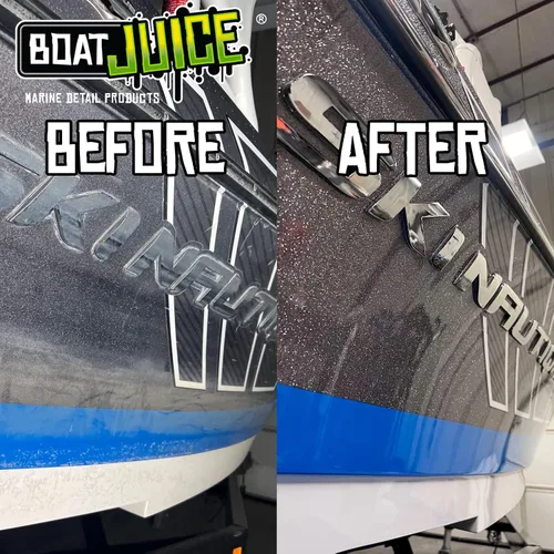 Miniatura 6 de Boat Juice Limpiador de barcos exteriores y paquete extremo, removedor de manchas de agua para limpiador de casco de barcos, suministros de limpieza