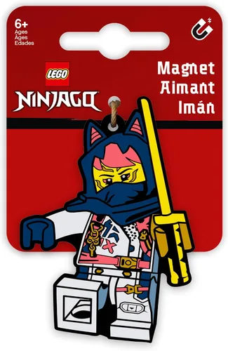 Miniatura 6 de LEGO Ninjago - Imán de silicona de 3 pulgadas de alto, Sora (53350)