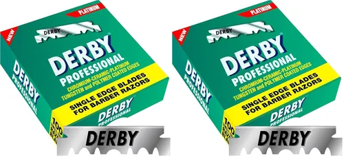 Miniatura 6 de Derby Cuchillas de afeitar profesionales de un solo filo, 100