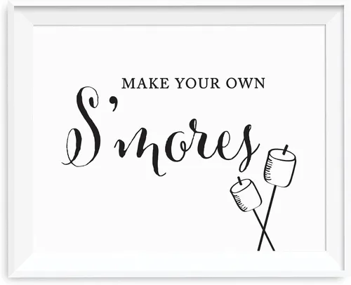 Miniatura 48 de Andaz Press Letreros de fiesta de boda, impresión formal en blanco y negro, 8.5 x 11 pulgadas, suite de novia, vestidor, paquete de 2