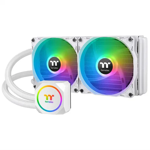 Miniatura 14 de Thermaltake TH420 ARGB Sync All-in-One Liquid Cooler Edición Nieve, AMD(AM5/AM4) Intel(LGA 1700/1200), Radiador de Alta Eficiencia de 420mm, Blanco